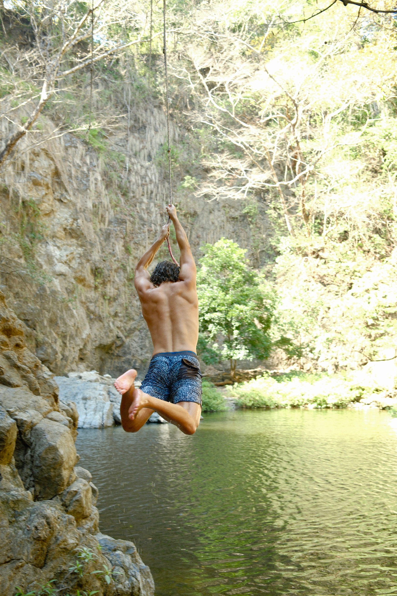 Rope swing